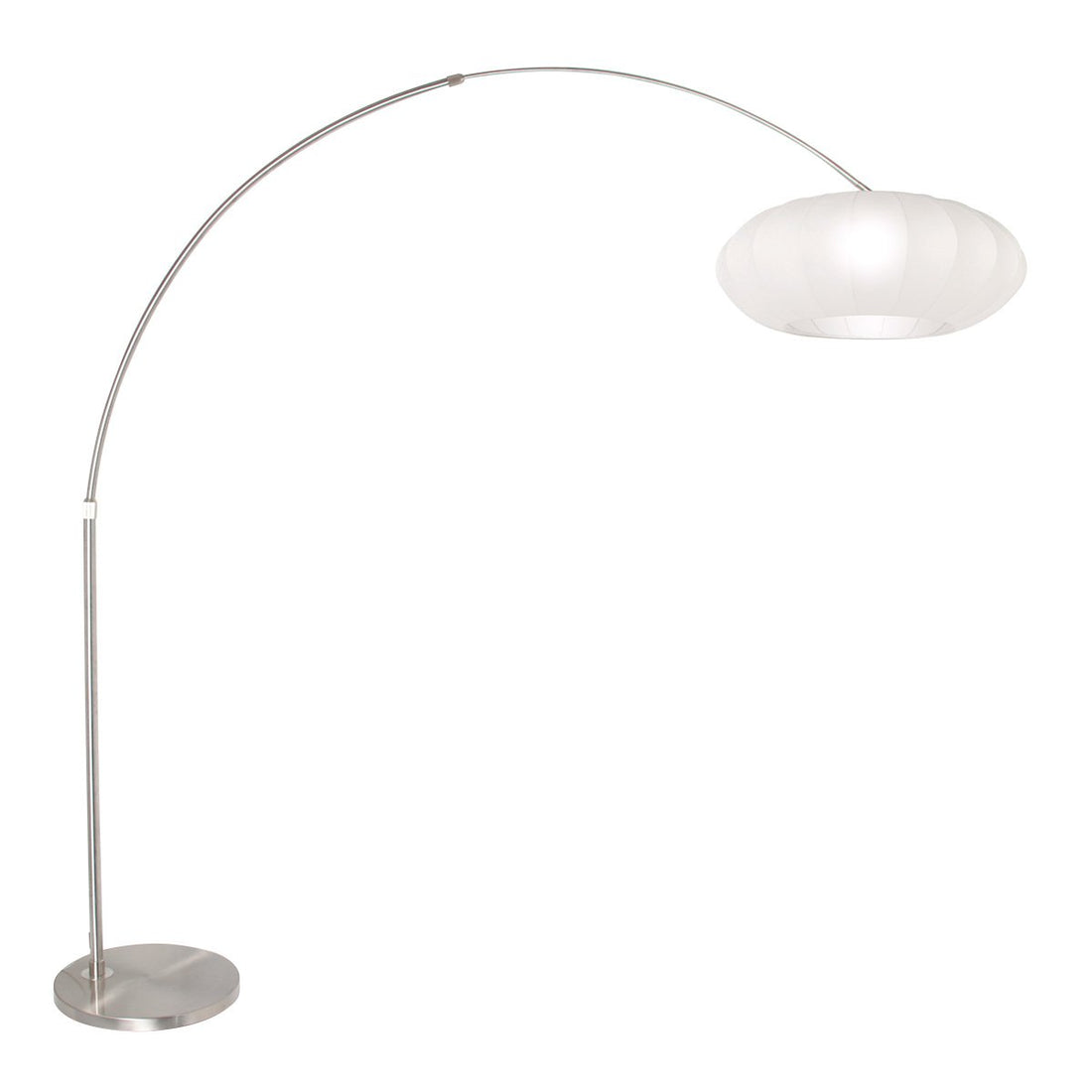 Stehlampe Luma-Nola silberfarben
