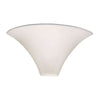Applique murale Cardin en céramique, blanc, hauteur 17 cm