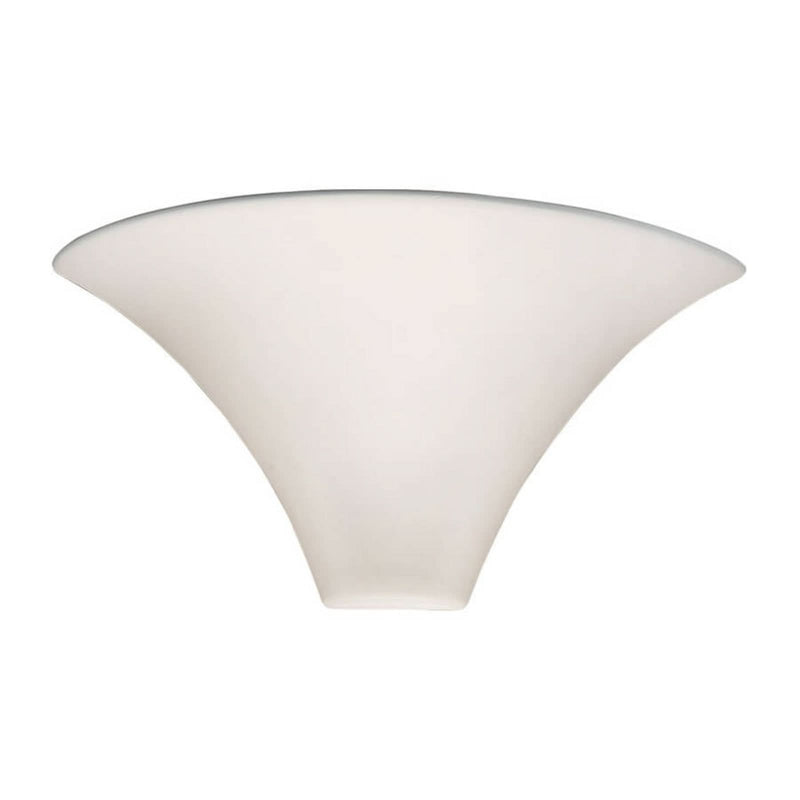 Applique murale Cardin en céramique, blanc, hauteur 17 cm