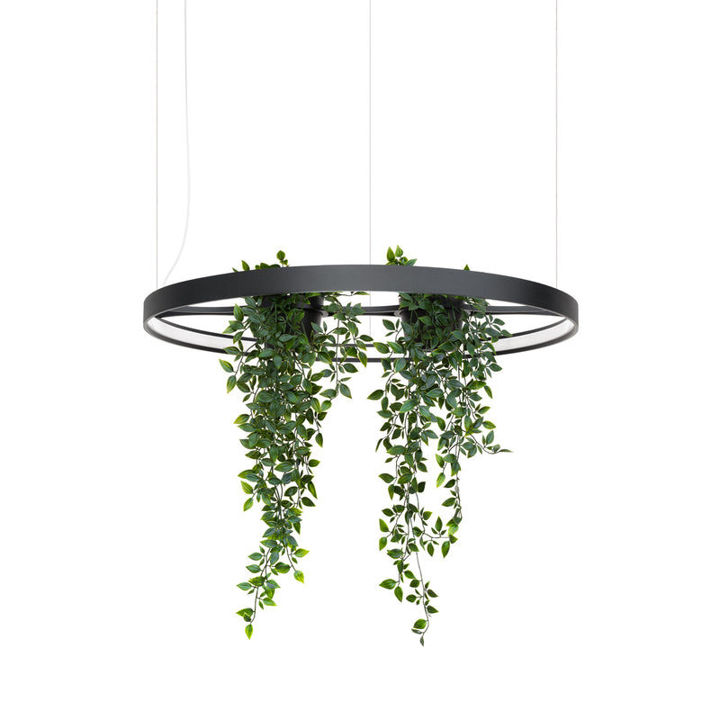 Lustre RIO BIO 78 noir LED 3000K