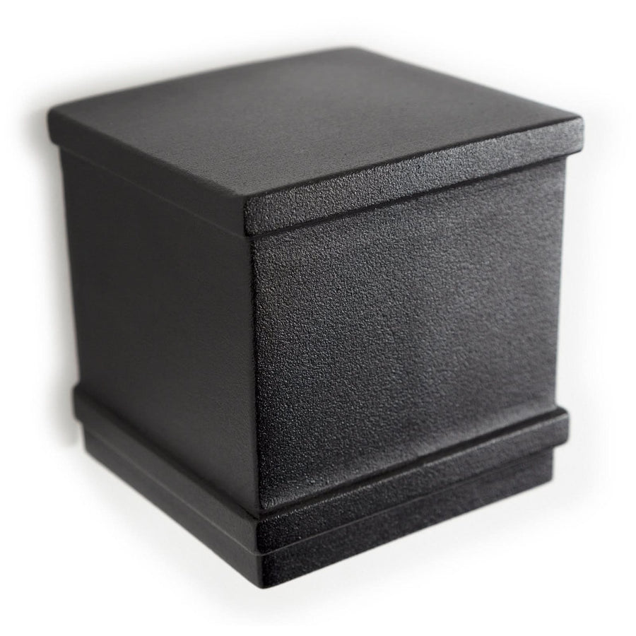 Applique d'extérieur Borgo en aluminium, noir, hauteur 9 cm, IP44