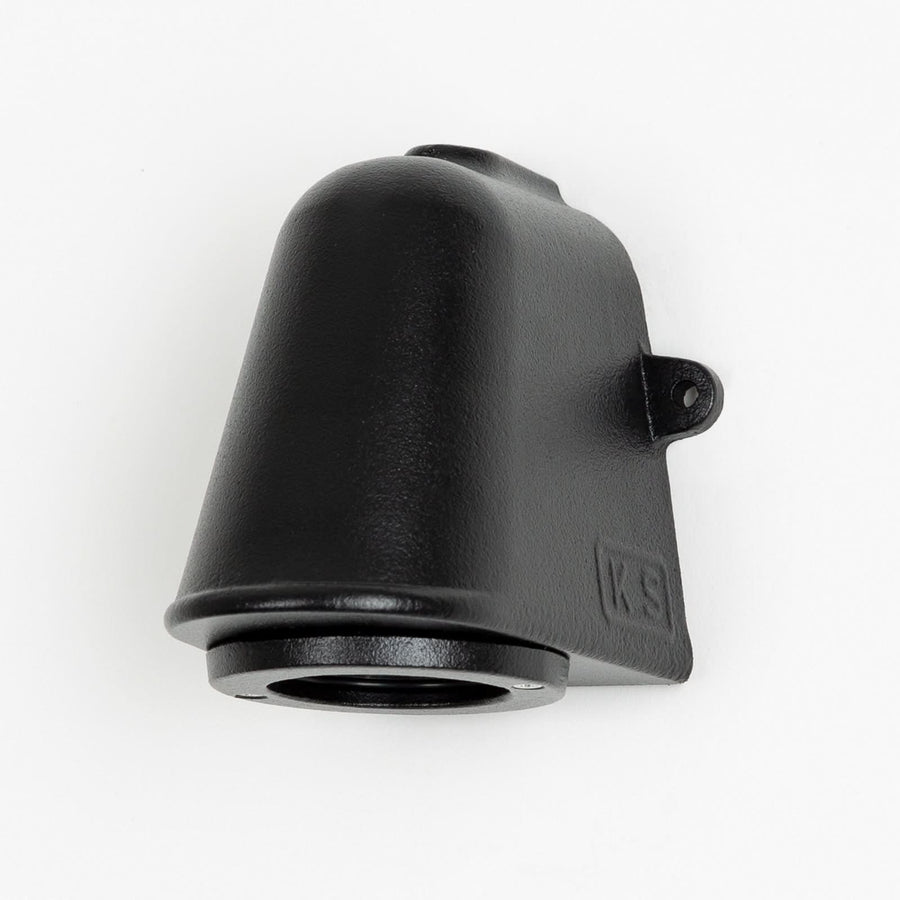 Applique d'extérieur Offshore en aluminium, noir, hauteur 10 cm, IP44