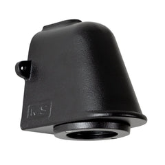 Applique d'extérieur Offshore en aluminium, noir, hauteur 10 cm, IP44