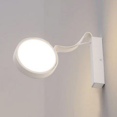 Applique murale LED DND Profile en verre, blanc, Ø 11 cm