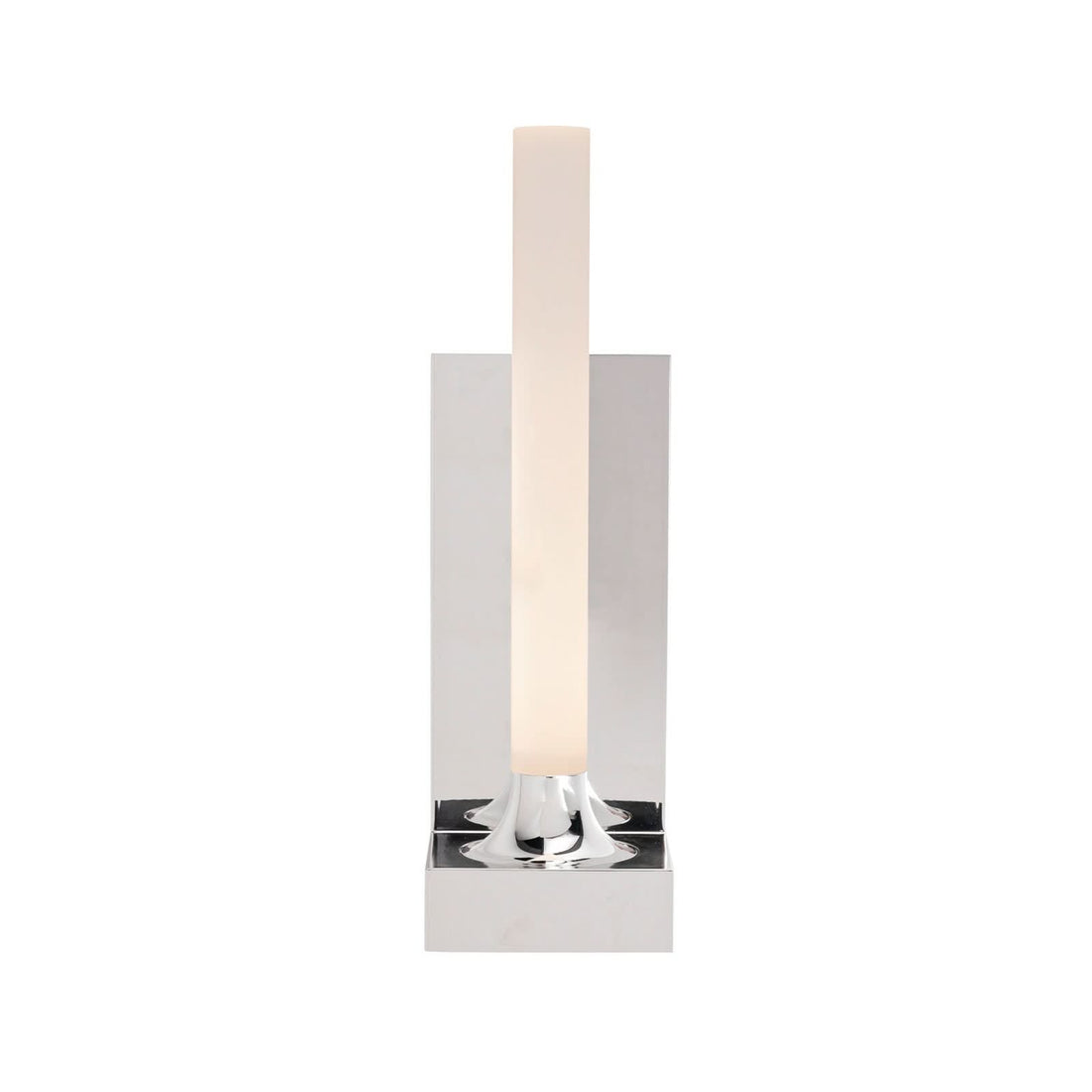 Applique murale LED Goodnight, chromé, hauteur 29 cm