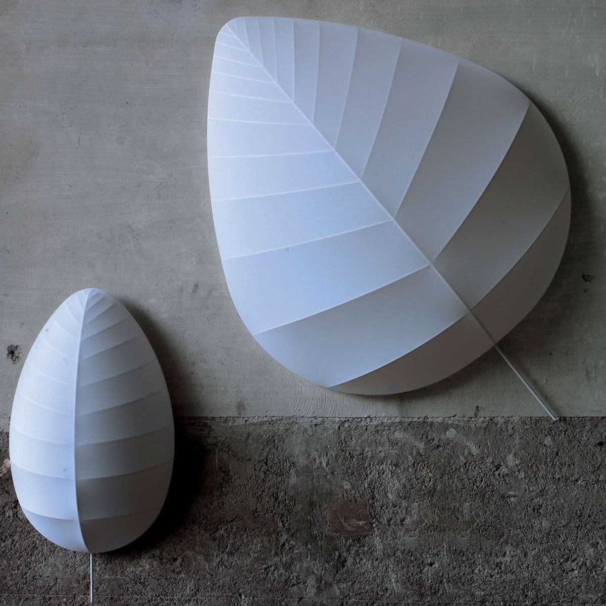 Applique murale Eden en acier, blanc, 3 lumières, hauteur 114,5 cm
