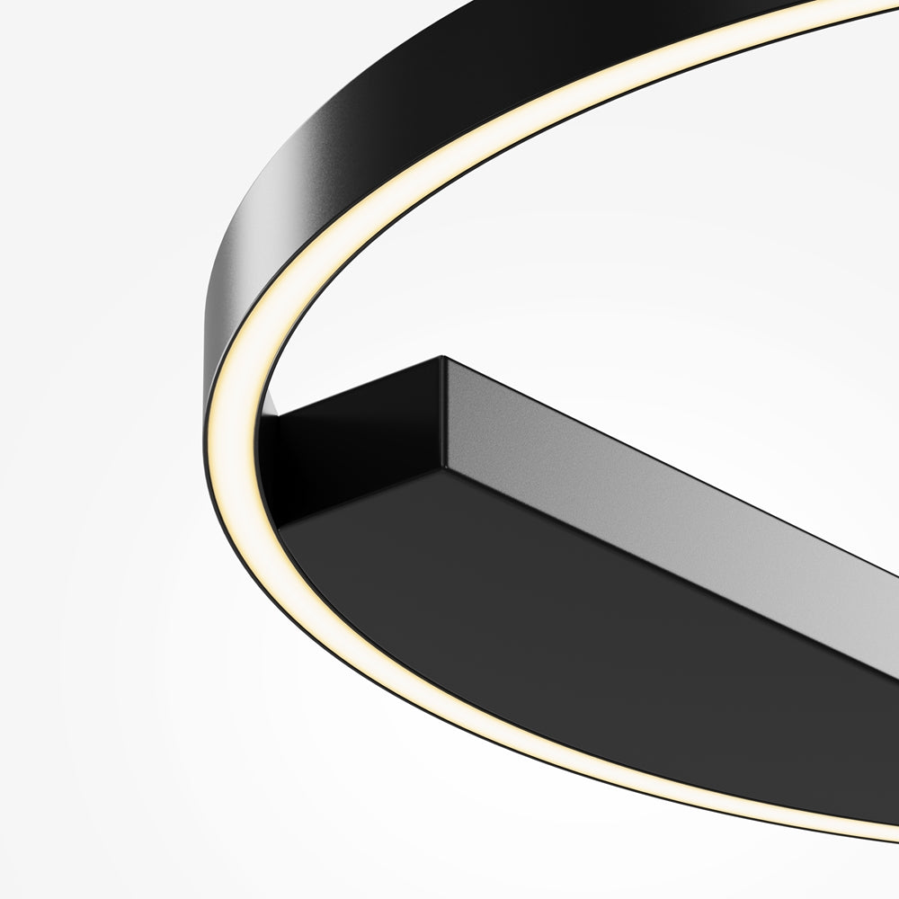 Rim Deckenleuchte schwarz
