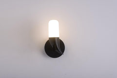 Applique murale LED Sakai noire