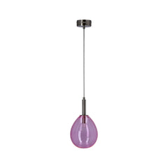 Suspension LED Lukka chromée, verre (réf. 50133209)