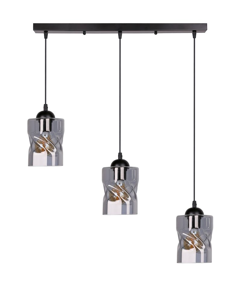 Suspension luminaire | Felis Noire L 62 cm