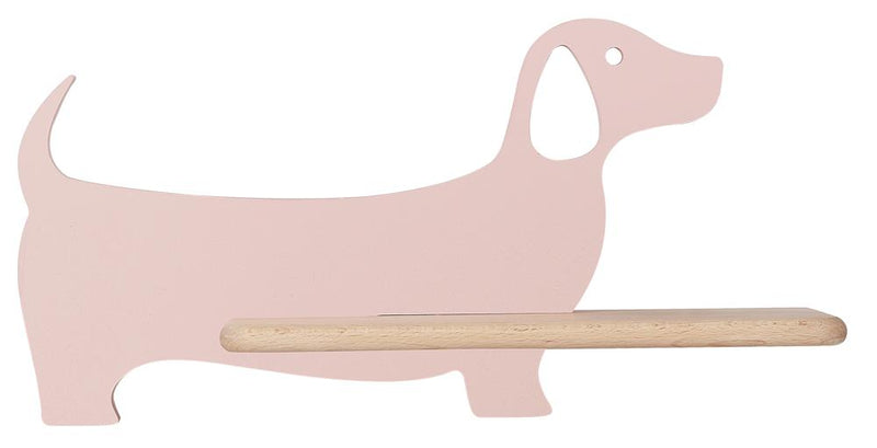 Applique murale LED Dog pour chambre d'enfant, bois (réf. 21-00989)