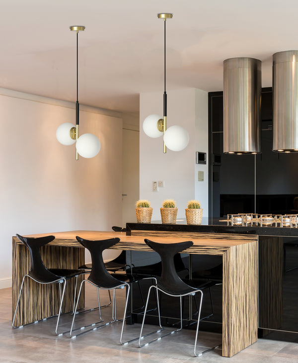 Suspension luminaire | Duo Noire