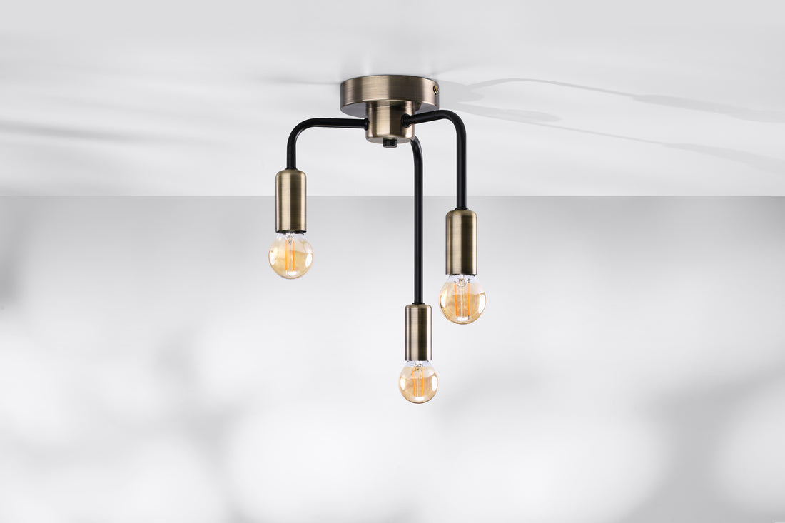 Luminaire plafonnier | Saga Noir