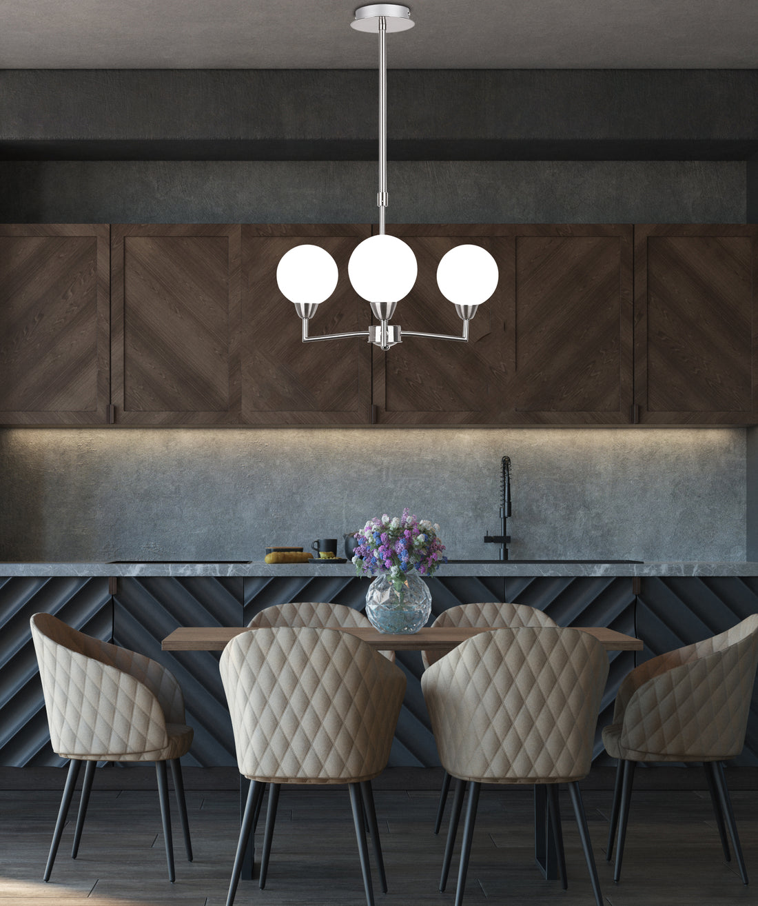 Suspension luminaire | Logos Blanche