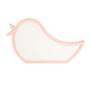 Lampe à poser LED Bird pour chambre d'enfant rose