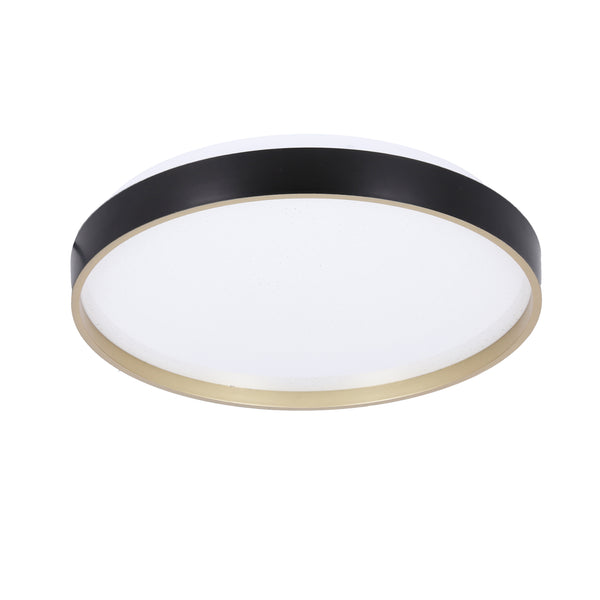 Plafonnier LED Florida doré et blanc