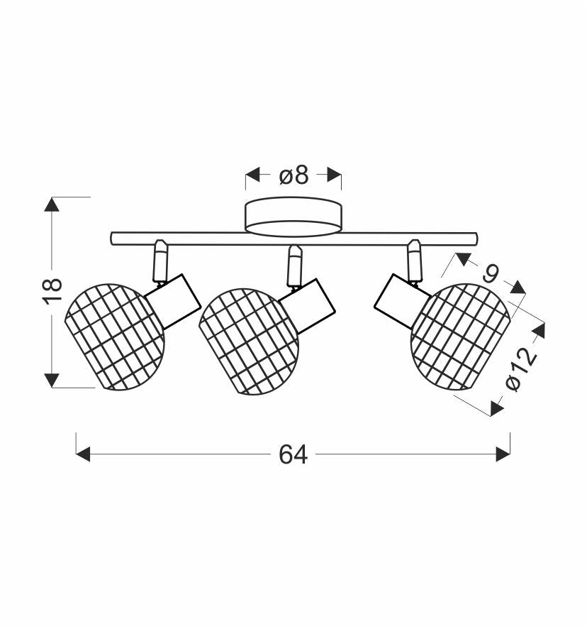 Luminaire plafonnier | Juicy L 64 cm