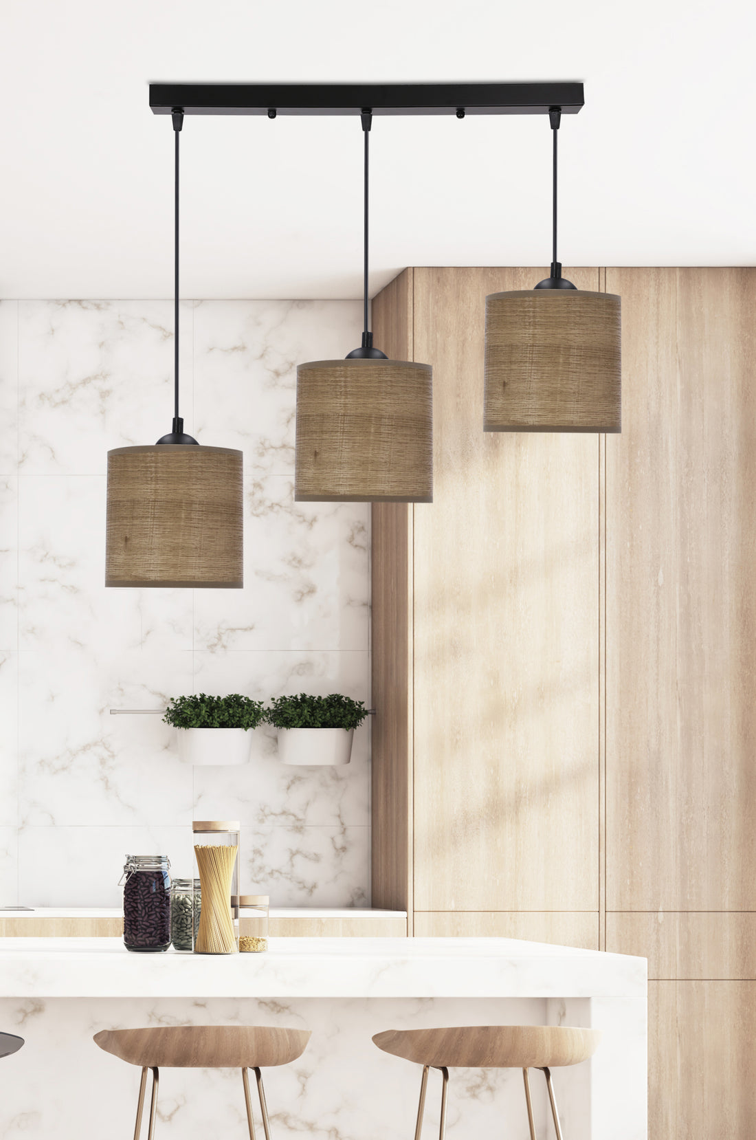 Suspension luminaire | Legno L 60 cm