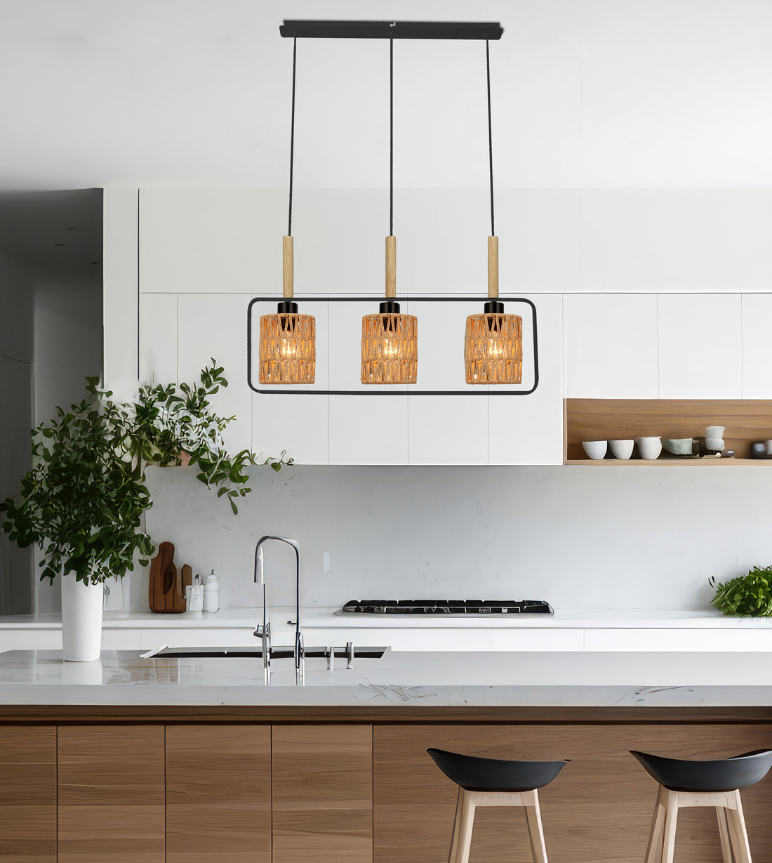 Suspension luminaire | Crown Noire