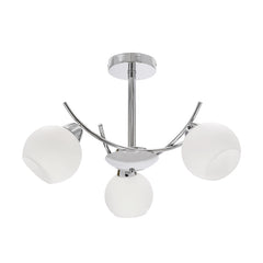 Suspension luminaire | Amos Chromée