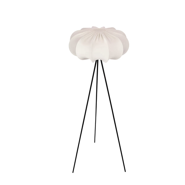Lampadaire Cafee blanc, tissu