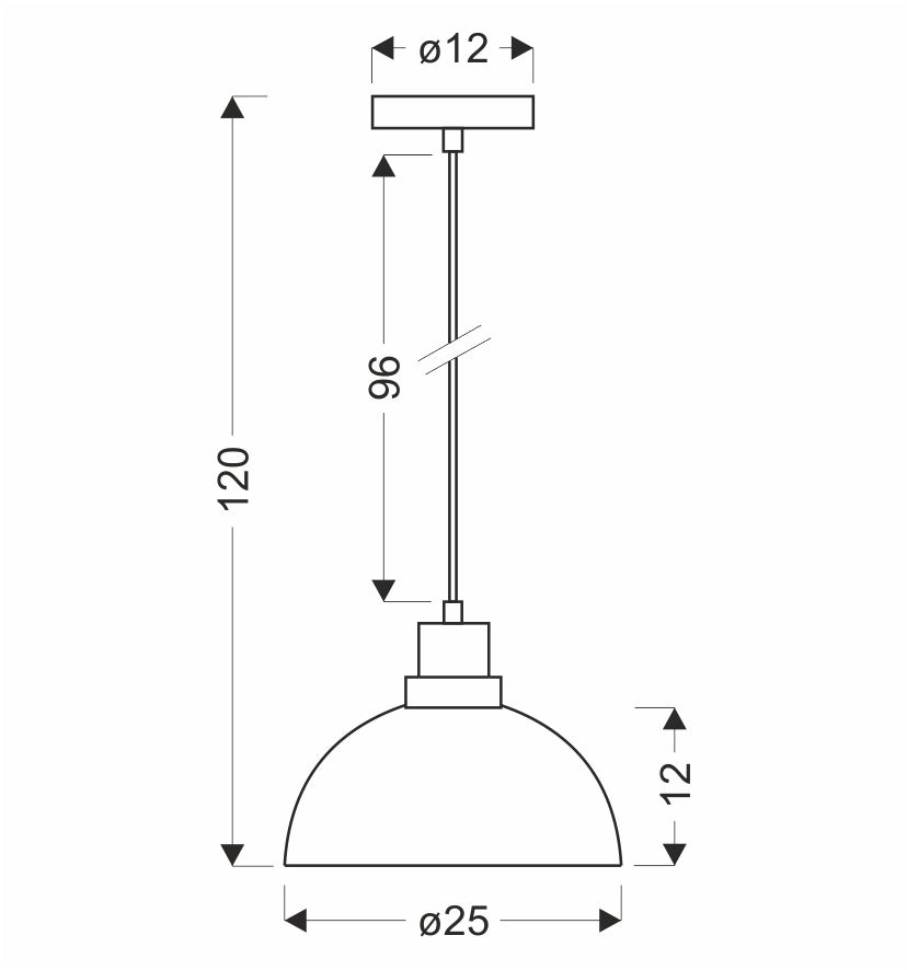 Suspension luminaire | Barca Noire
