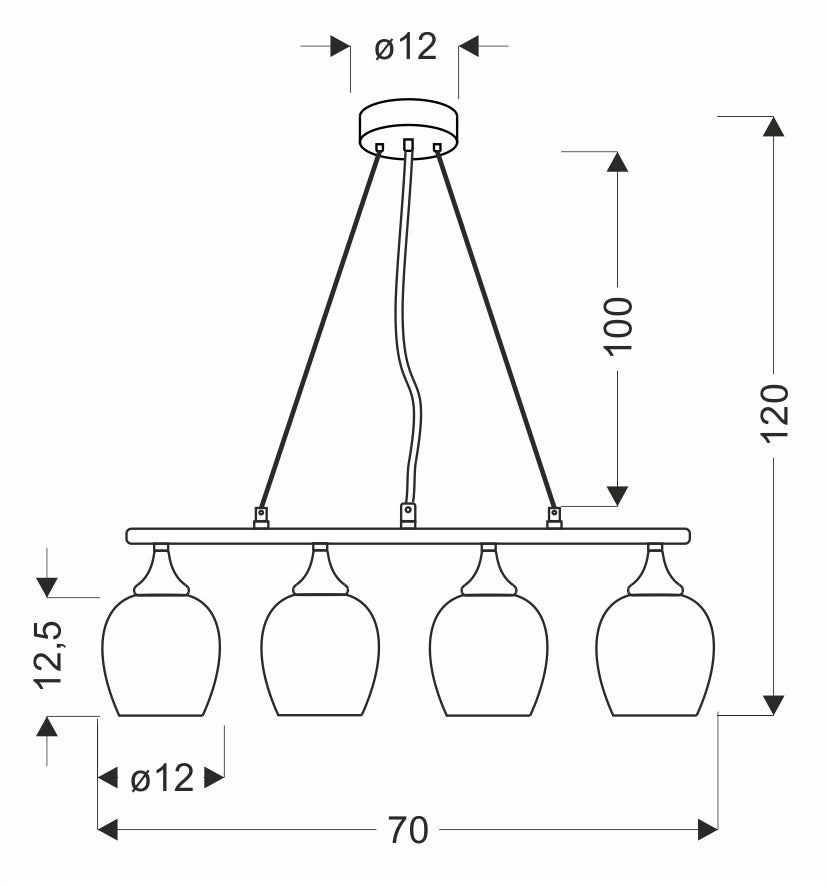 Suspension luminaire | Electra
