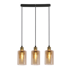 Suspension luminaire | Doppio Noire