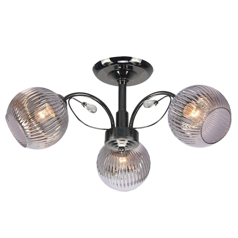 Luminaire plafonnier | Cromat Noir