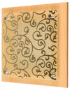 Applique murale Planta Plane chocolat, verre