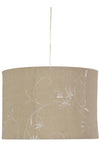 Suspension Farm blanche, tissu