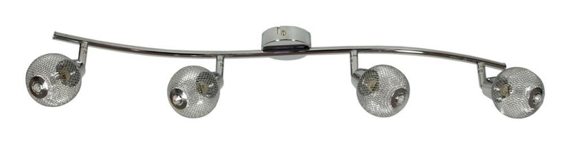 Luminaire plafonnier | Novel Chromé