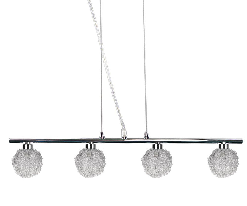 Suspension luminaire | Wind Chromée