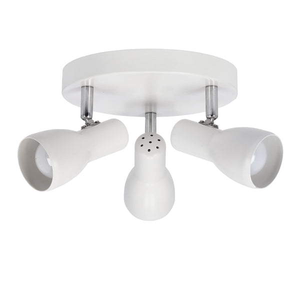 Plafonnier Picardo 3 lumières blanc
