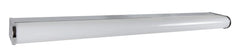 Applique murale LED Lyrica chromée et blanche