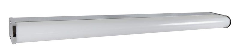 Applique murale LED Lyrica chromée et blanche