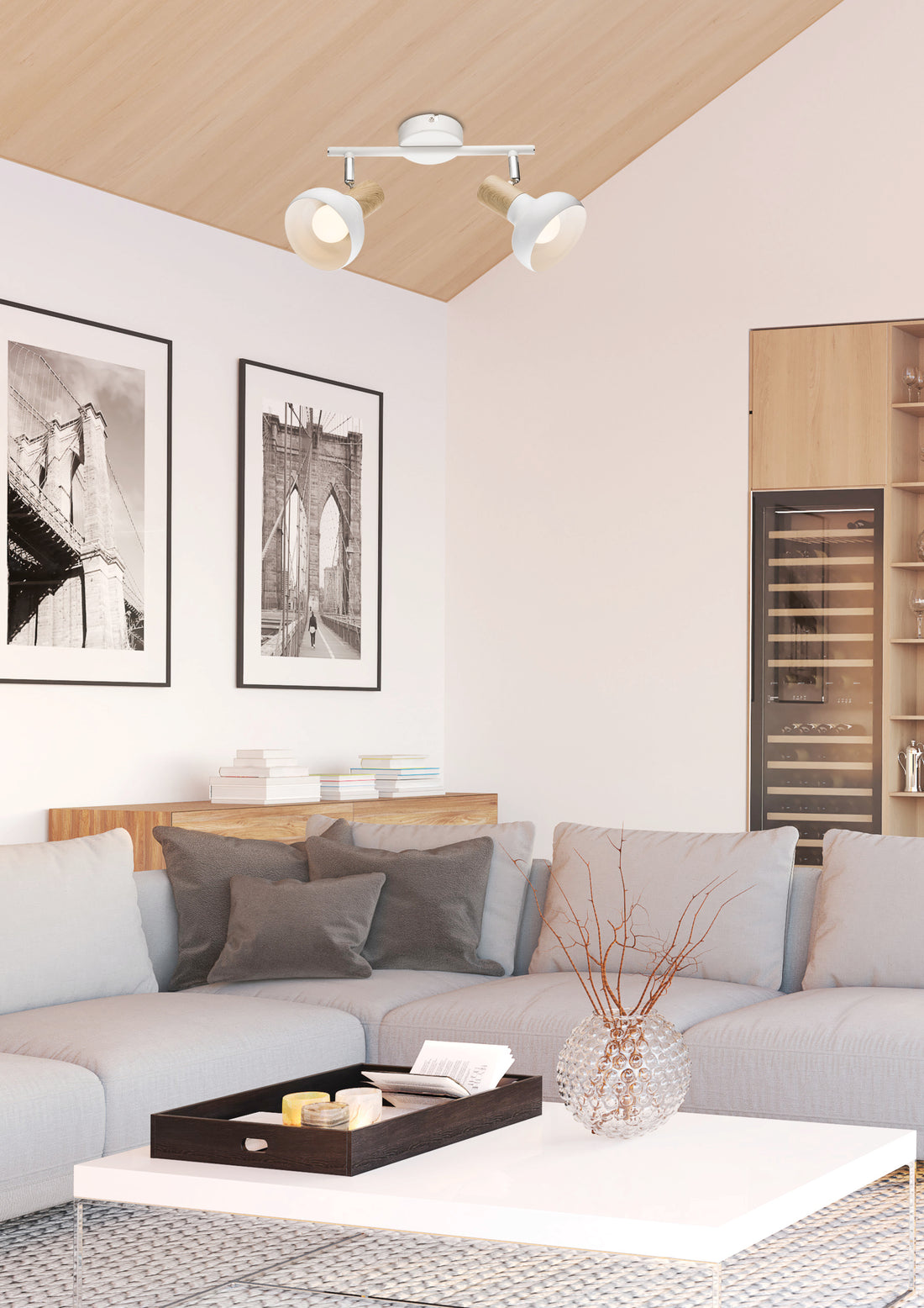 Luminaire plafonnier | Puerto Blanc