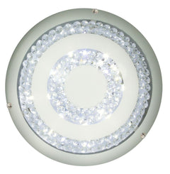Plafonnier LED Monza, verre (réf. 14-64066)