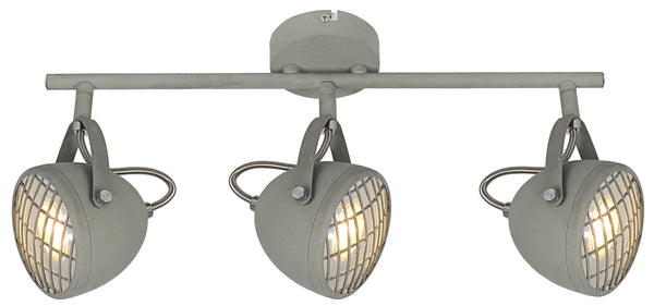 Plafonnier Pent 3 lumières gris