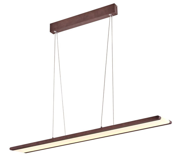 Suspension LED Coconut marron