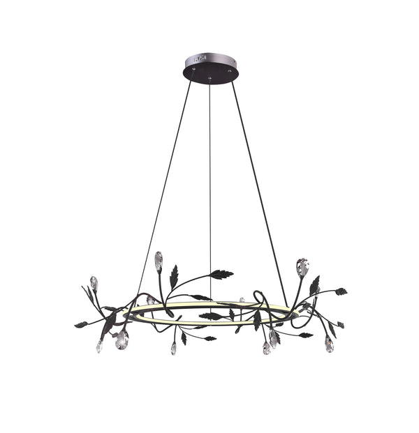 Suspension LED Giaros noire