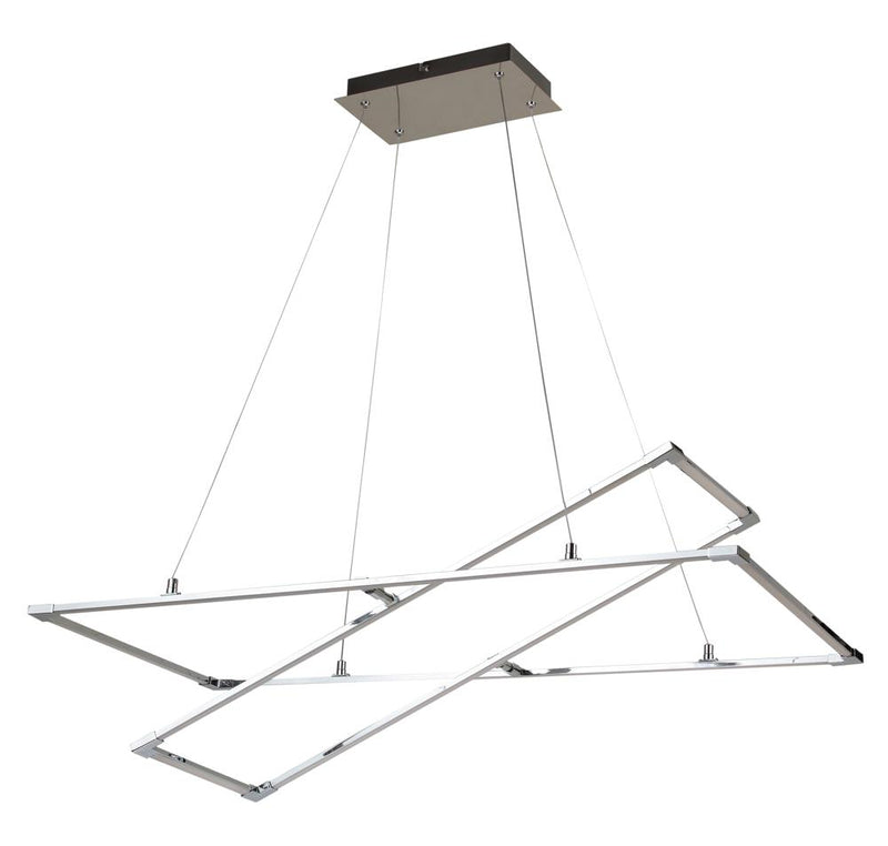 Suspension luminaire | Kseros Chromée