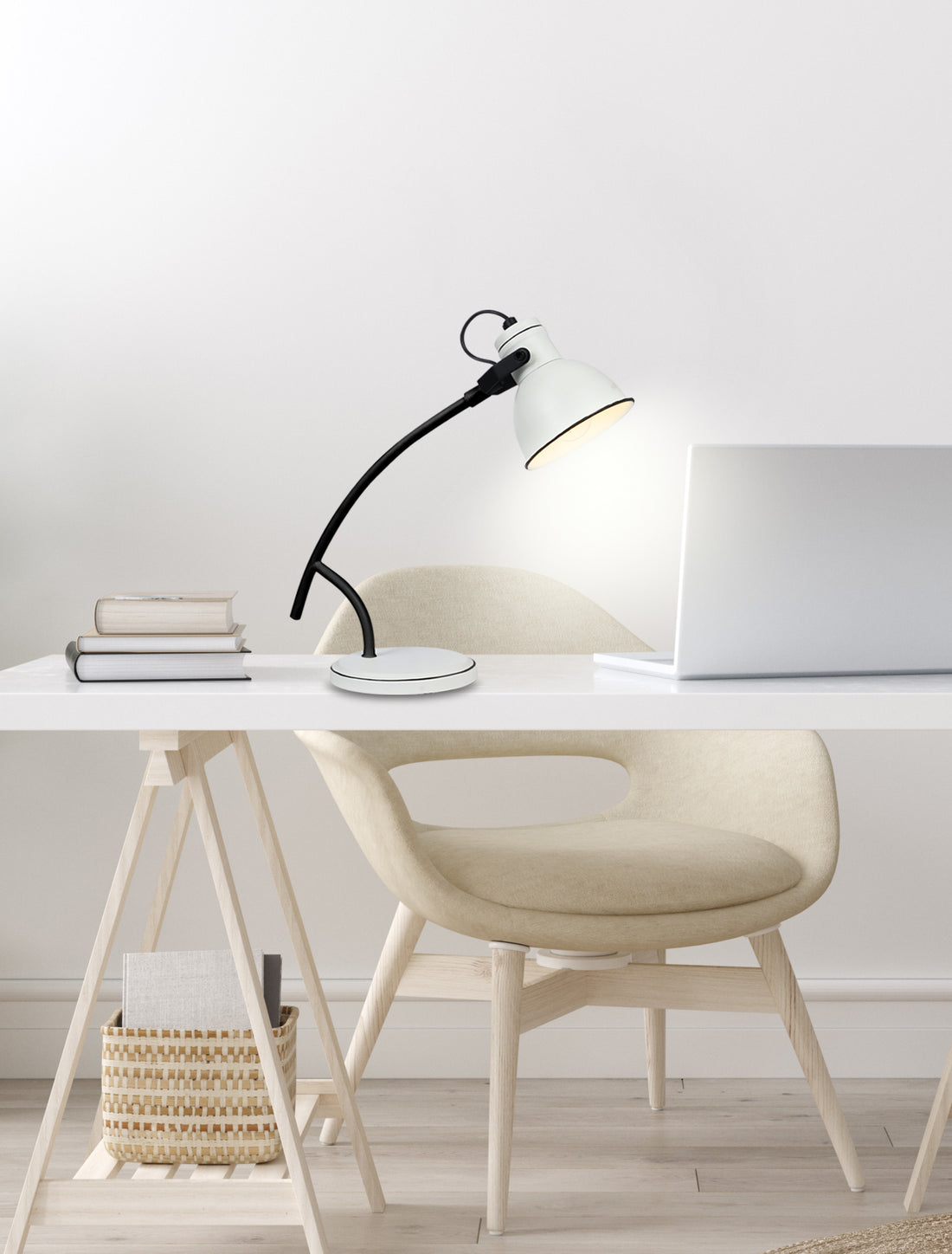 Lampe de chevet | Zumba Blanche L 35 cm