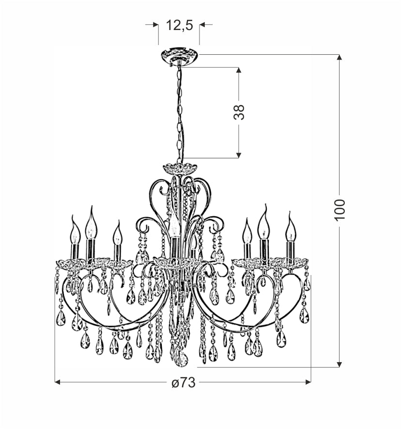 Suspension luminaire | Tesberisto