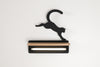 Applique murale LED Cat pour chambre d'enfant noire, bois, L 27 cm (réf. 21-75635)