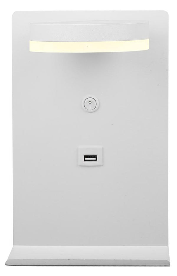 Applique murale LED Compact blanche