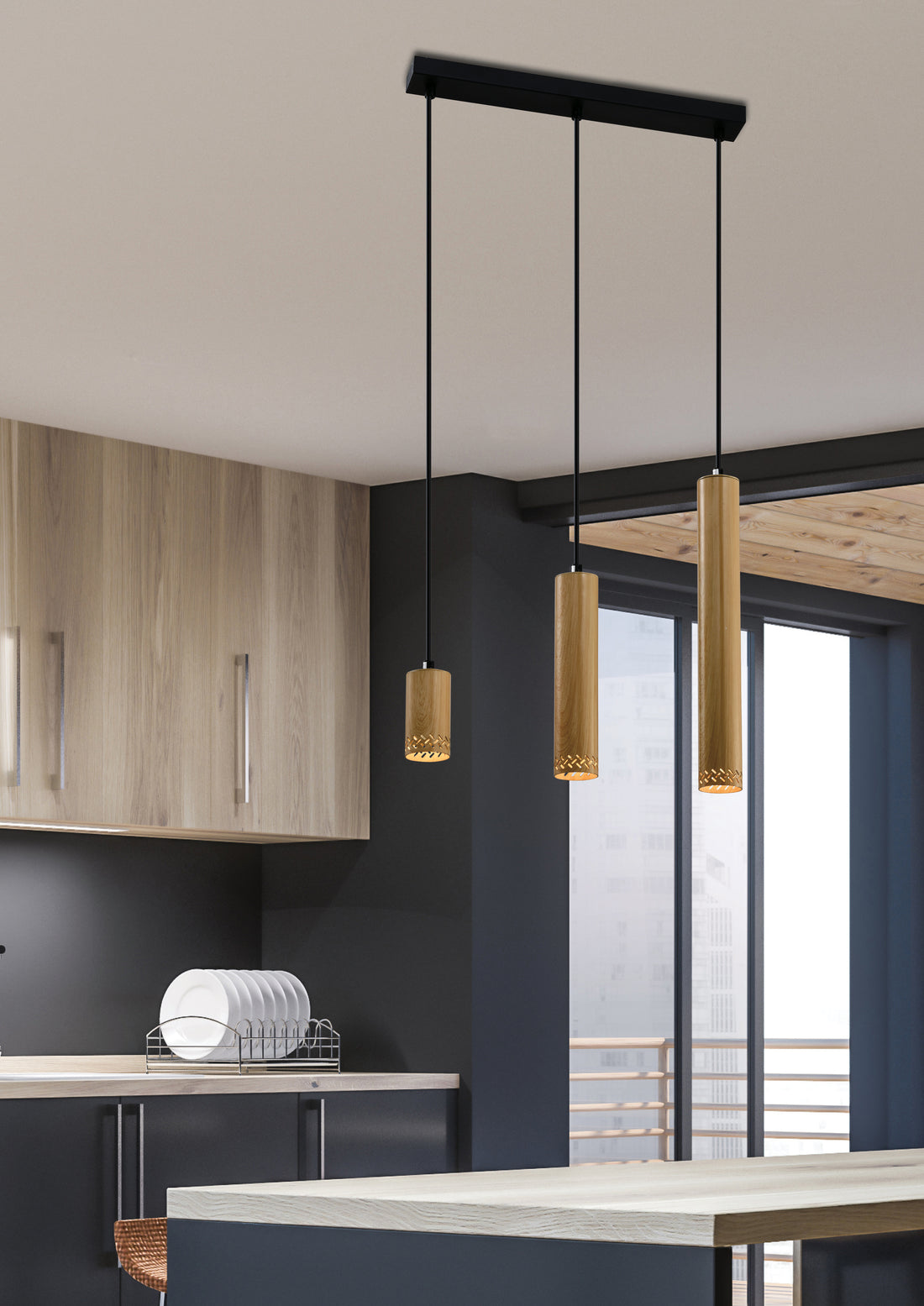 Suspension luminaire | Tubo L 46 cm