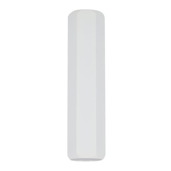 Spot plafond Tube blanc, H 25 cm