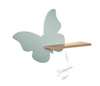 Applique murale LED Butterfly pour chambre d'enfant, bois