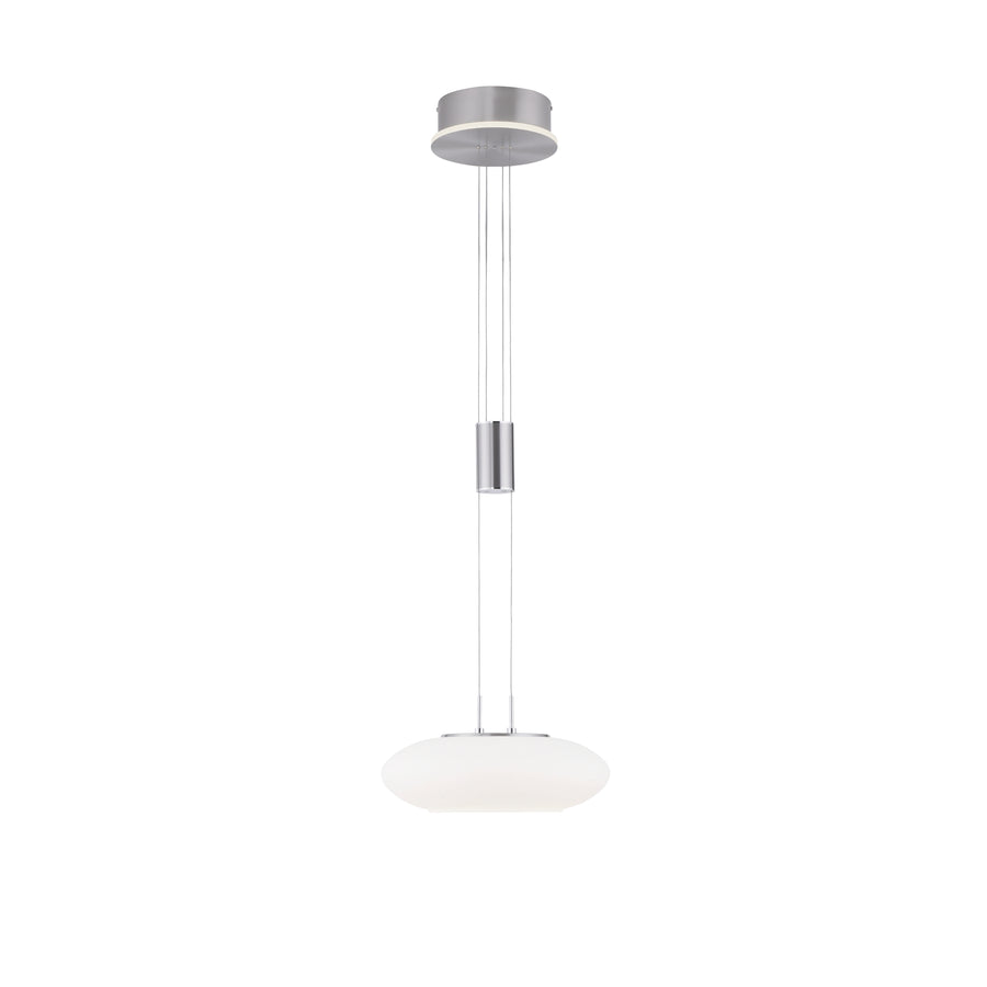 Suspension Q-Etienne acier, P 35 cm